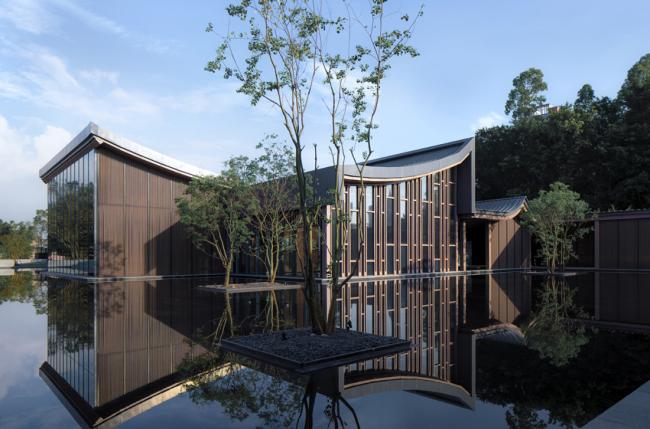 BIM建筑|樾湖书院 为城市与社区塑造文化标签 / 霍普股份HYP-ARCH