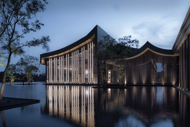 BIM建筑|樾湖书院 为城市与社区塑造文化标签 / 霍普股份HYP-ARCH