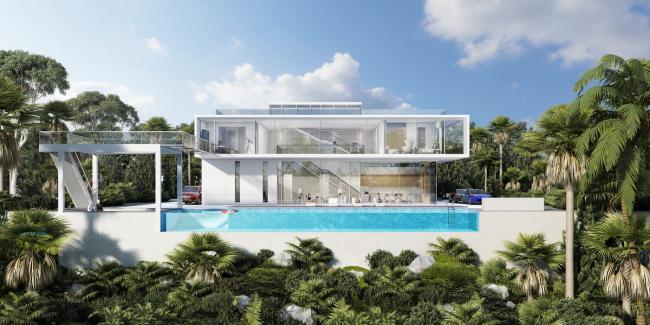 BIM建筑|论述塞班岛一处居所的“愿望” / 郊野空间设计