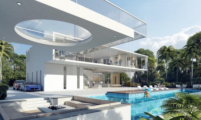 BIM建筑|论述塞班岛一处居所的“愿望” / 郊野空间设计