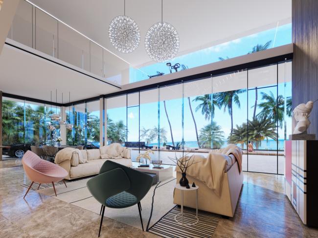 BIM建筑|论述塞班岛一处居所的“愿望” / 郊野空间设计