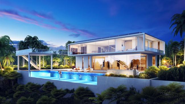 BIM建筑|论述塞班岛一处居所的“愿望” / 郊野空间设计