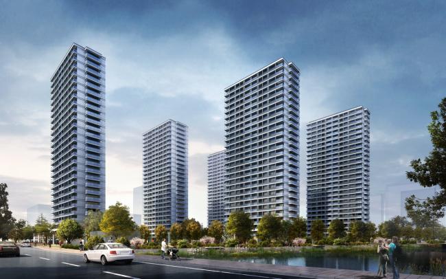 BIM建筑|城市更迭中的美学场合——锦宸 / 帝奥建筑设计