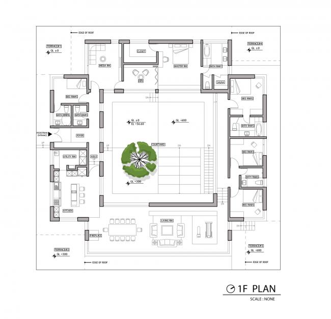 BIM建筑|天然礼序，朴素清幽：韩国麟蹄室第 / YKH Associates