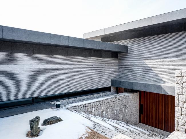 BIM建筑|天然礼序，朴素清幽：韩国麟蹄室第 / YKH Associates