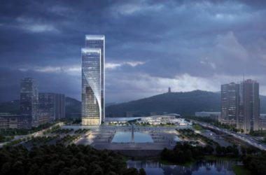 BIM建筑|“世界第一扭”：以双曲面幕墙模仿跳跃极光 / Aedas-BIM建筑网
