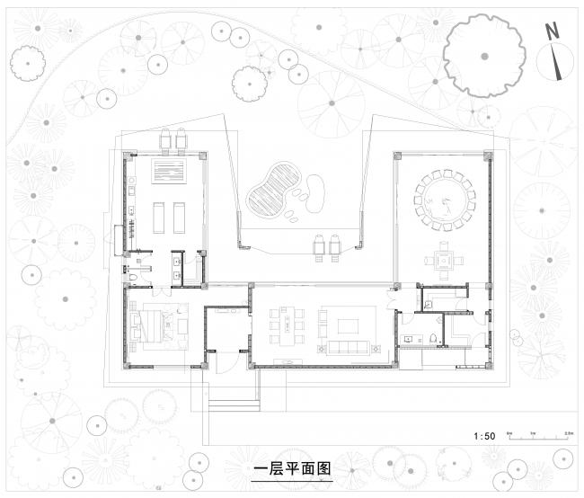 BIM建筑|侘寂之美，以无为有：福州首建国仕府温泉会馆 / 成执设计
