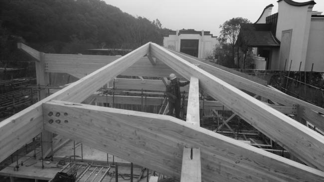 BIM建筑|侘寂之美，以无为有：福州首建国仕府温泉会馆 / 成执设计