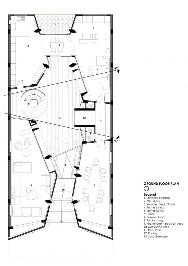 BIM建筑|扯破立面，开放与私密性并存的印度室第 / Anagram Architects