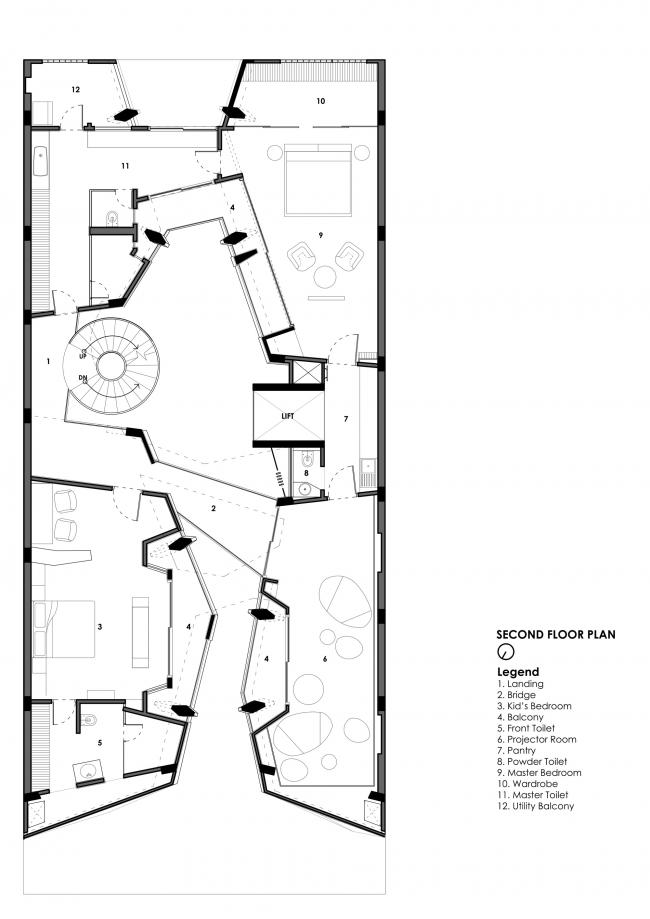 BIM建筑|扯破立面，开放与私密性并存的印度室第 / Anagram Architects