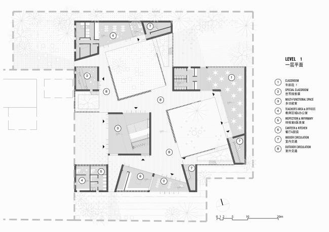 BIM建筑|江苏硕集幼儿园——留守村落的盼望 / Crossboundaries, 北京