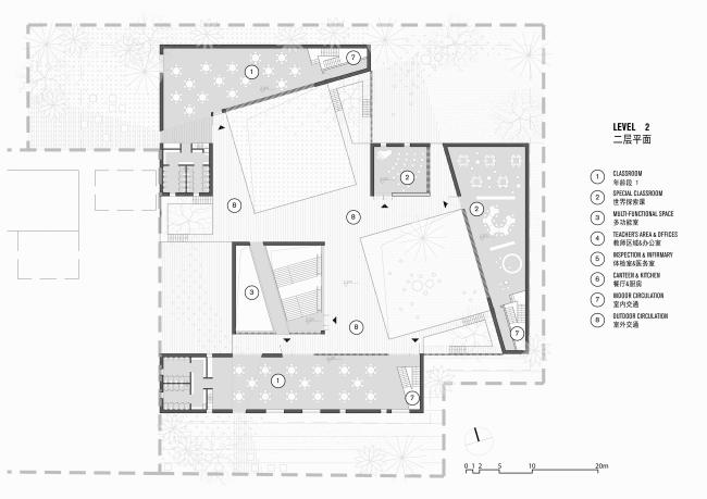 BIM建筑|江苏硕集幼儿园——留守村落的盼望 / Crossboundaries, 北京
