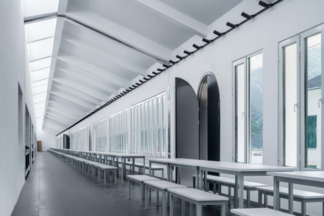 BIM建筑|秦岭山下百米食堂 / STUDIO QI