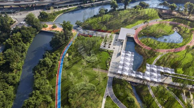 BIM建筑|沙河源公园 / 澳博景不雅