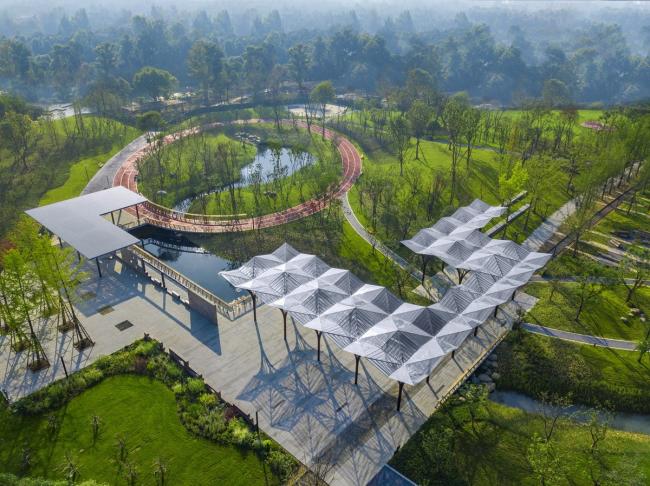 BIM建筑|沙河源公园 / 澳博景不雅