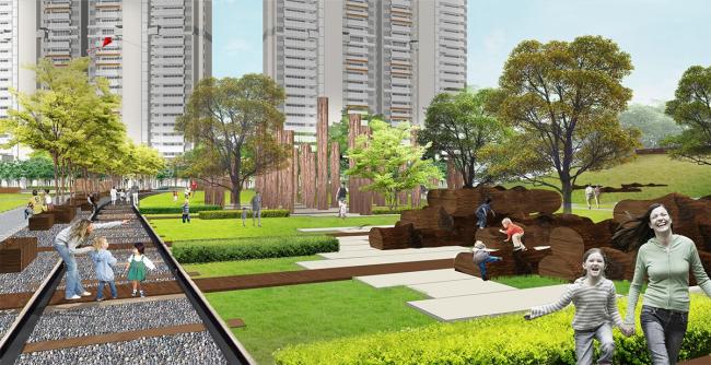 BIM建筑|沙河源公园 / 澳博景不雅