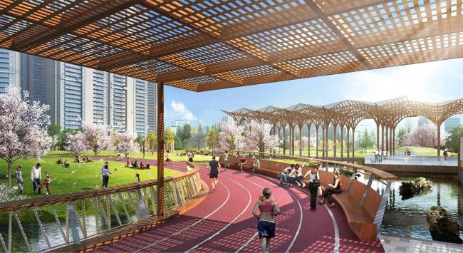 BIM建筑|沙河源公园 / 澳博景不雅