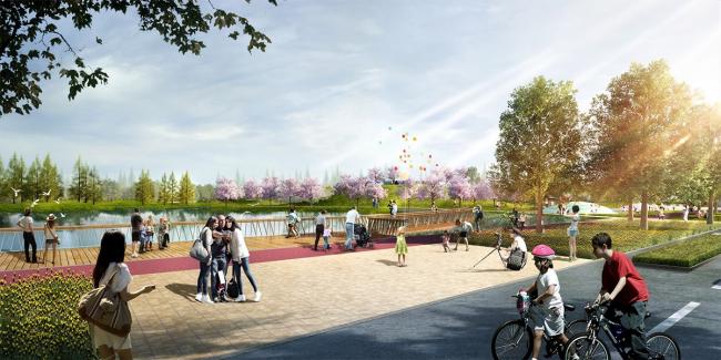 BIM建筑|沙河源公园 / 澳博景不雅