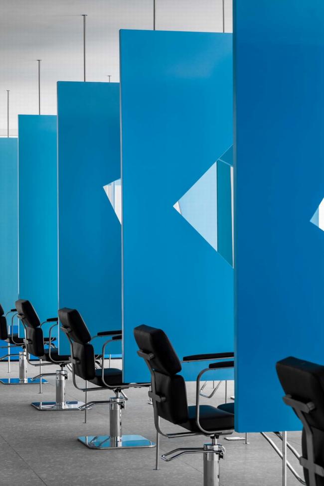 BIM建筑|MOMO美发会所 / 物上空间