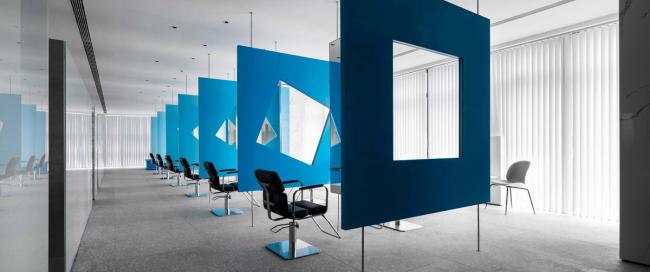 BIM建筑|MOMO美发会所 / 物上空间