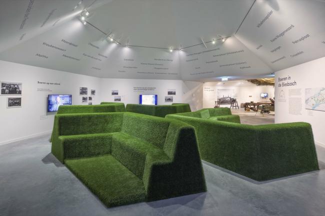 BIM建筑|湿地景不雅里的年夜地艺术雕塑：荷兰 Biesbosch 博物馆岛 / Studio Marco Vermeulen