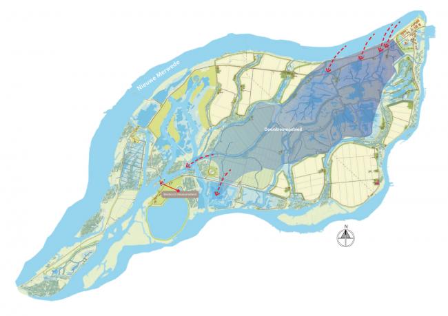 BIM建筑|湿地景不雅里的年夜地艺术雕塑：荷兰 Biesbosch 博物馆岛 / Studio Marco Vermeulen
