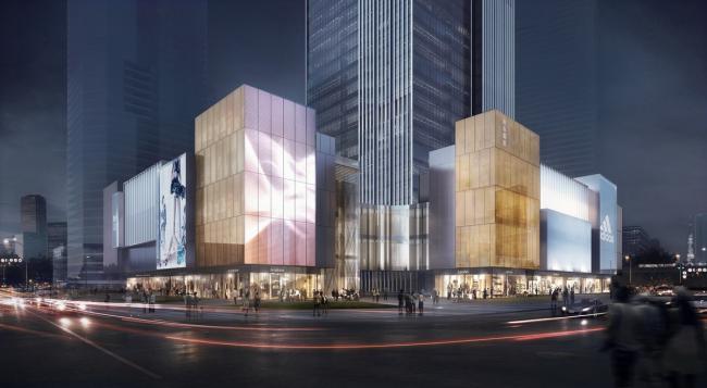 BIM建筑|长沙323米新地标，梅溪湖畔奇峰巍峨的山川洲城 / Aedas