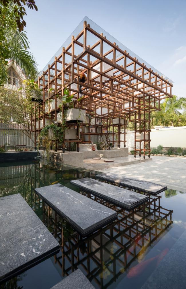 BIM建筑|介入农业轮回的零碳藏书楼：Vac 藏书楼 / Farming Architects