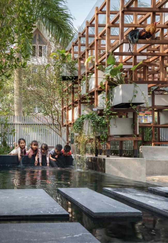 BIM建筑|介入农业轮回的零碳藏书楼：Vac 藏书楼 / Farming Architects