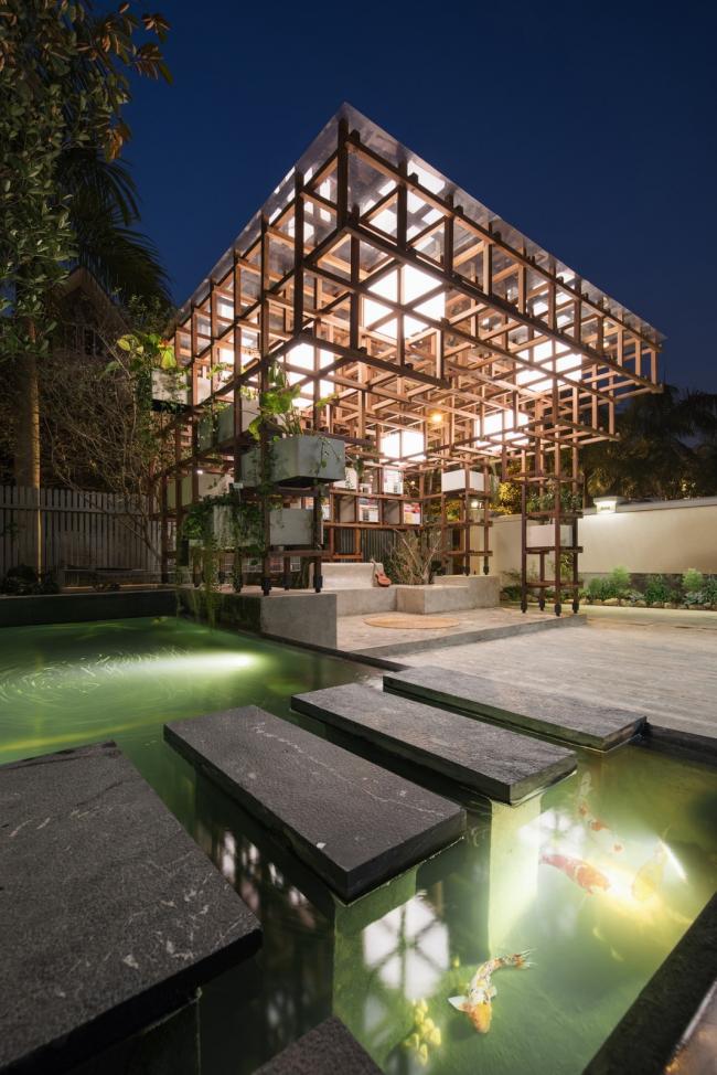 BIM建筑|介入农业轮回的零碳藏书楼：Vac 藏书楼 / Farming Architects