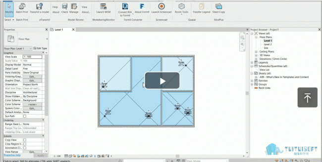 BIM插件|RoomTools【revit房间快速编辑工具】下载