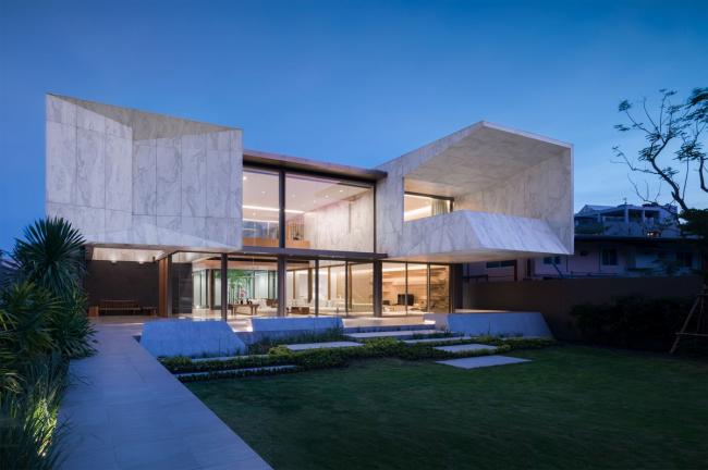 BIM建筑|轻巧悬浮的年夜理石之家 / Openbox Architects-BIM建筑网