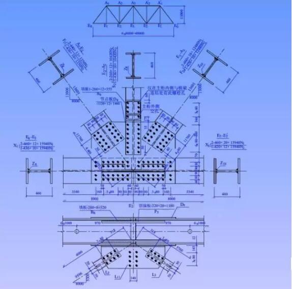 装配式研究|一分钟看懂钢结构图