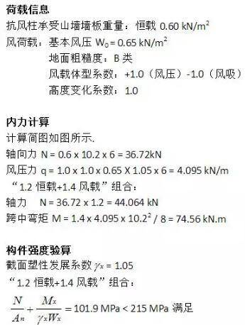 装配式研究|钢结构抗风柱如何计算？