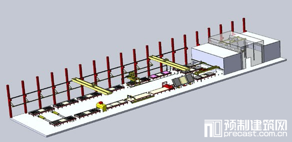 装配式研究|预制件自动化生产线