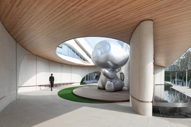 BIM建筑|立体流动的花园——旭辉甜甜圈幼儿园 / 天华建筑创作工作室