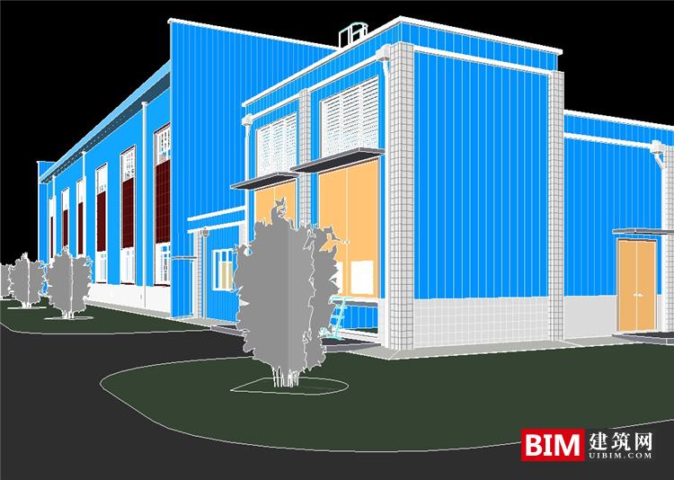 BIM资料|revit模型-空压站项目BIM模型.rvt