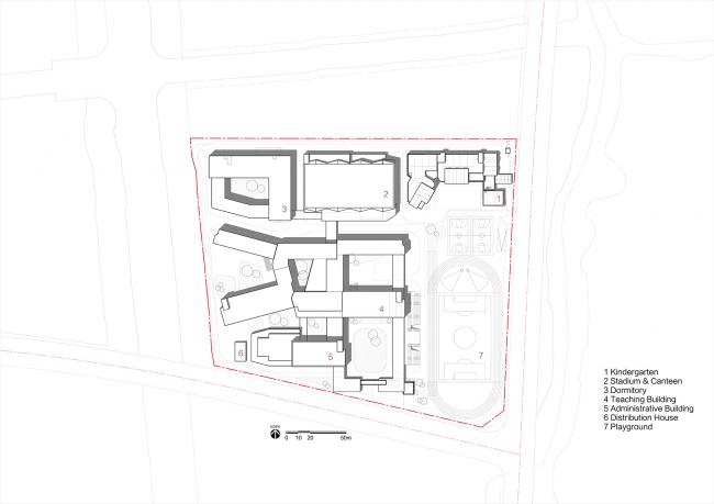 BIM建筑|上海青浦协和双语学校 / 上海实现建筑设计事务所