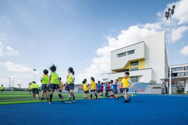 BIM建筑|上海青浦协和双语学校 / 上海实现建筑设计事务所