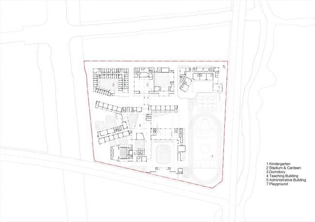BIM建筑|上海青浦协和双语学校 / 上海实现建筑设计事务所