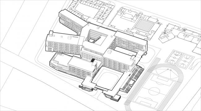BIM建筑|上海青浦协和双语学校 / 上海实现建筑设计事务所