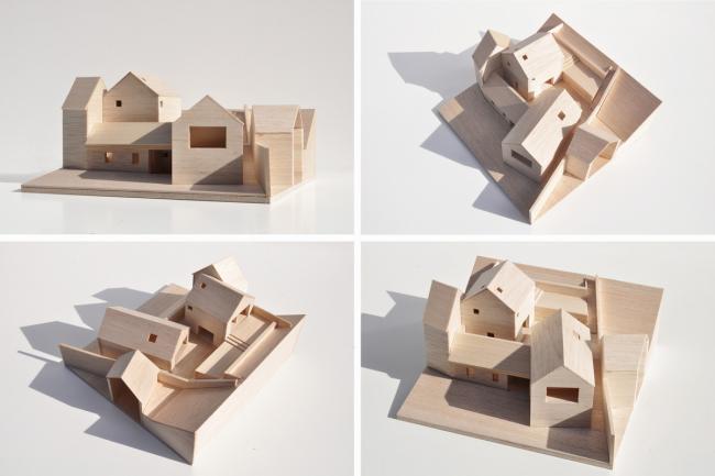 BIM建筑|富于童趣的白色小房子：布拉格度假屋 / Atelier 111 Architekti