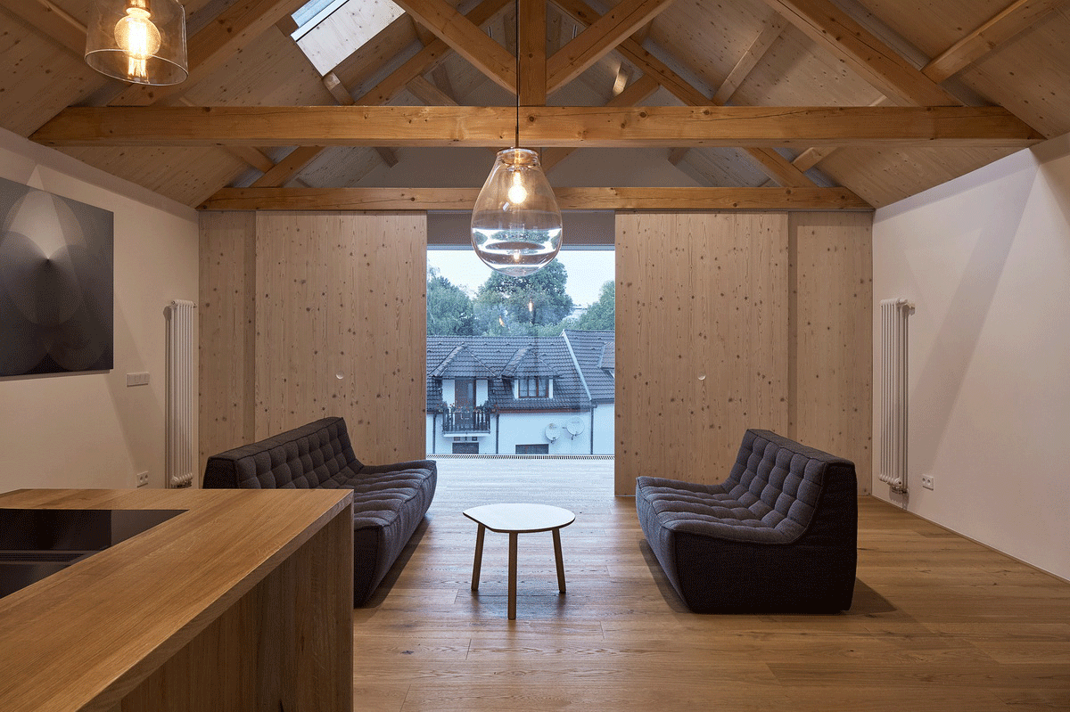 BIM建筑|富于童趣的白色小房子：布拉格度假屋 / Atelier 111 Architekti