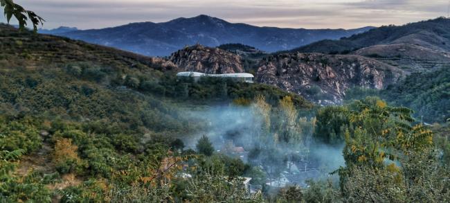 BIM建筑|悬浮的“云朵”：泰山九女峰书房 / gad · line+ studio
