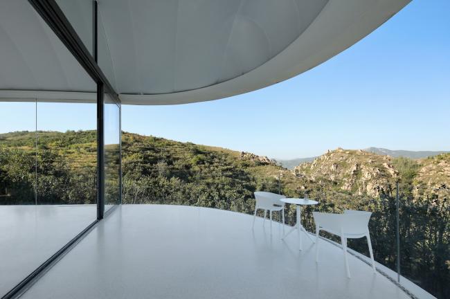 BIM建筑|悬浮的“云朵”：泰山九女峰书房 / gad · line+ studio