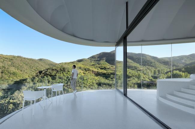 BIM建筑|悬浮的“云朵”：泰山九女峰书房 / gad · line+ studio