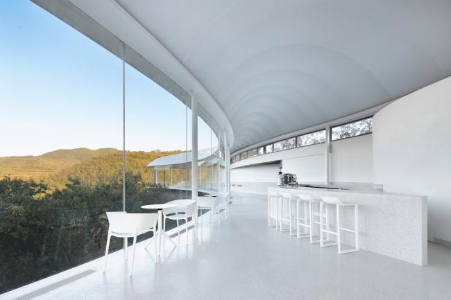 BIM建筑|悬浮的“云朵”：泰山九女峰书房 / gad · line+ studio