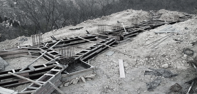 BIM建筑|悬浮的“云朵”：泰山九女峰书房 / gad · line+ studio