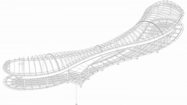 BIM建筑|悬浮的“云朵”：泰山九女峰书房 / gad · line+ studio