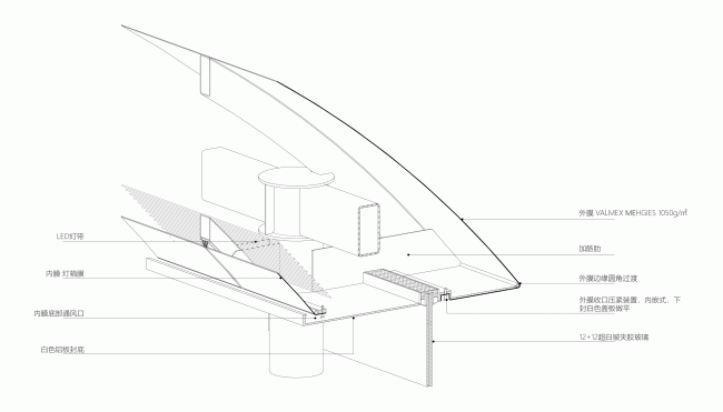 BIM建筑|悬浮的“云朵”：泰山九女峰书房 / gad · line+ studio